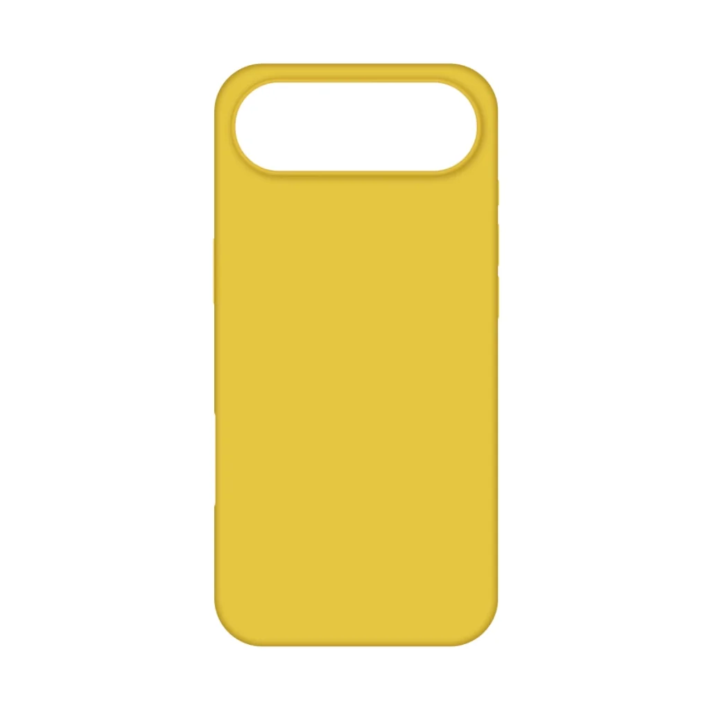 Чохол до мобільного телефона Intaleo Silicone Case Apple iPhone 17 Air Yellow (1283126630484)
