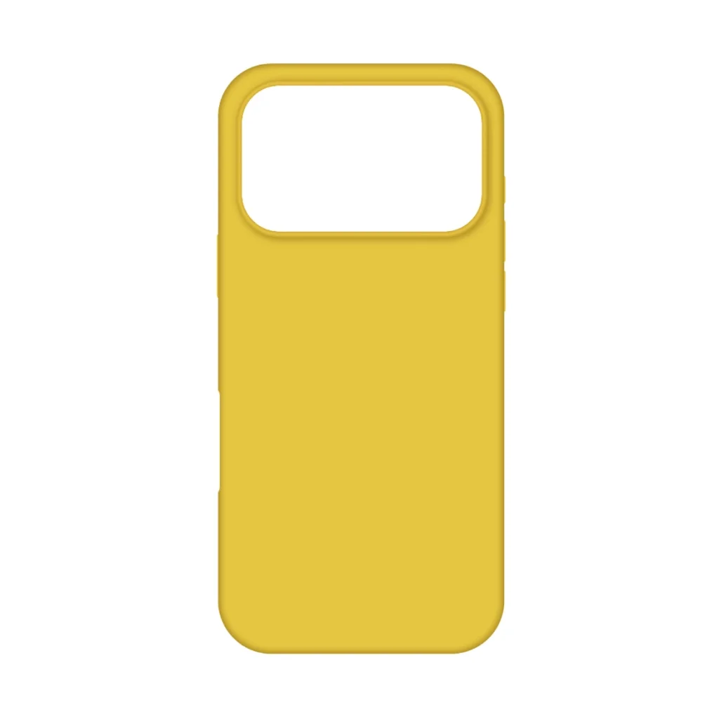 Чохол до мобільного телефона Intaleo Silicone Case Apple iPhone 17 Pro Yellow (1283126630521)