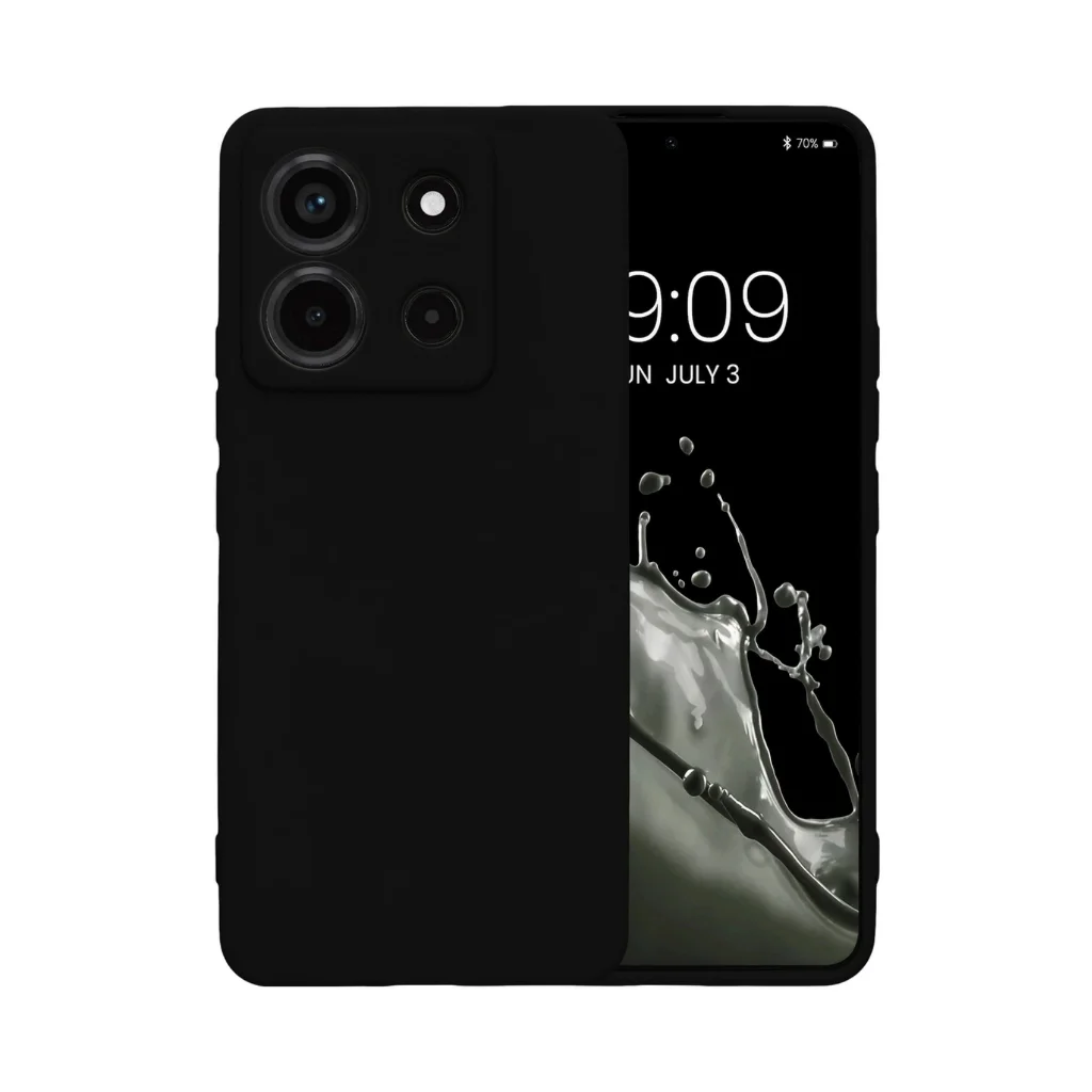 Чохол до мобільного телефона Intaleo Silicone Motorola Edge 50 Neo Black (1283126640148)