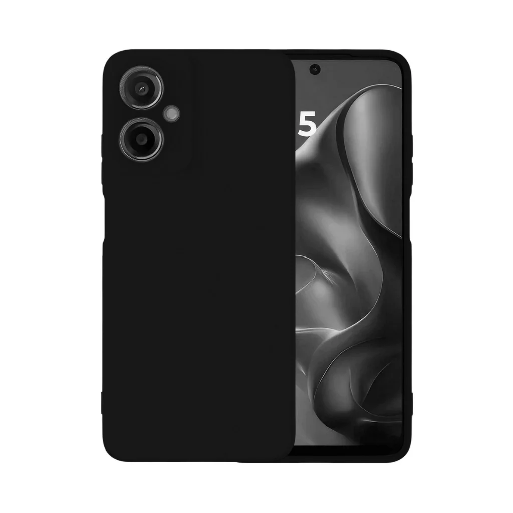 Чохол до мобільного телефона Intaleo Silicone Motorola Moto G04 Black (1283126640162)