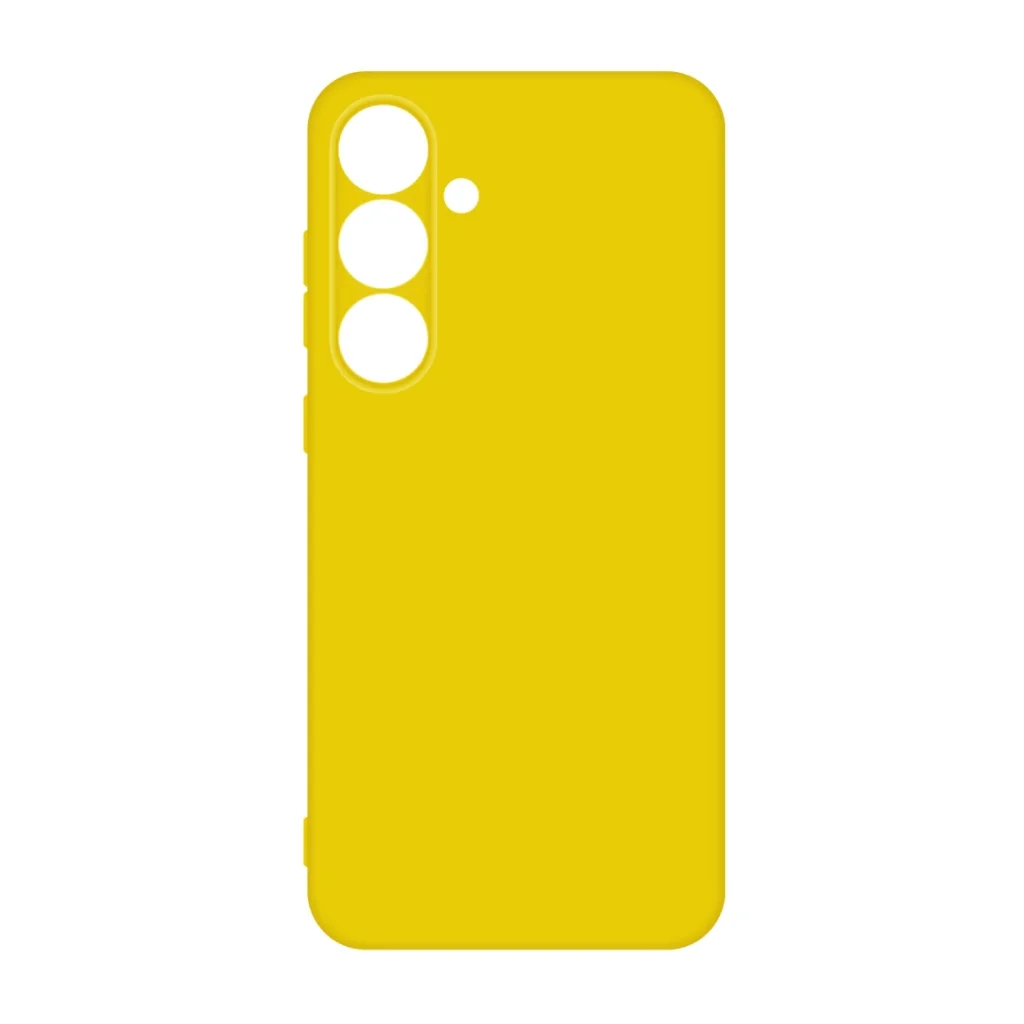 Чохол до мобільного телефона Intaleo Silicone Samsung Galaxy S24 Yellow (1283126600319)