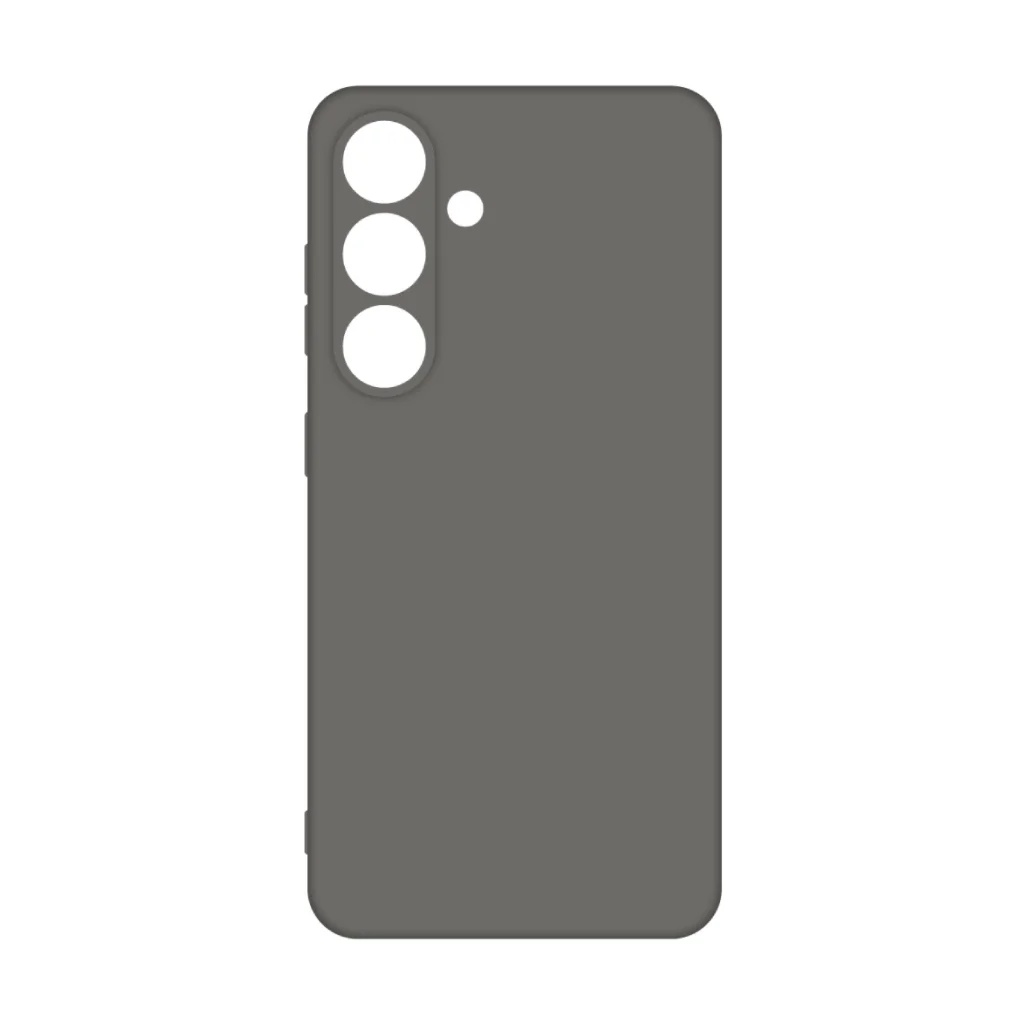 Чохол до мобільного телефона Intaleo Silicone Samsung Galaxy S25 Plus Dark Grey (1283126616860)
