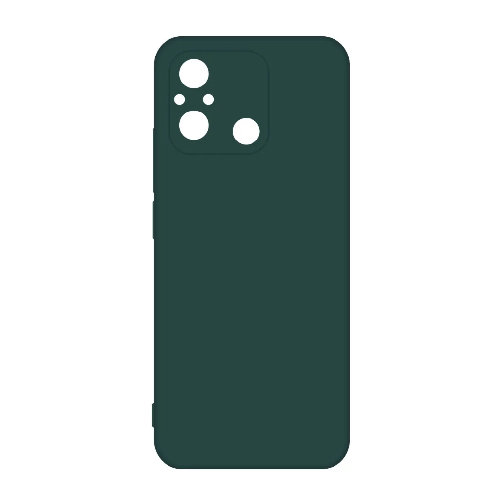 Чохол до мобільного телефона Intaleo Silicone Xiaomi Redmi 12C Dark Green (1283126600661)