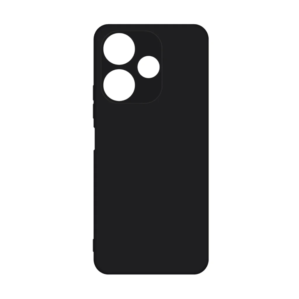 Чохол до мобільного телефона Intaleo Silicone Xiaomi Redmi 13 Black (1283126600722)