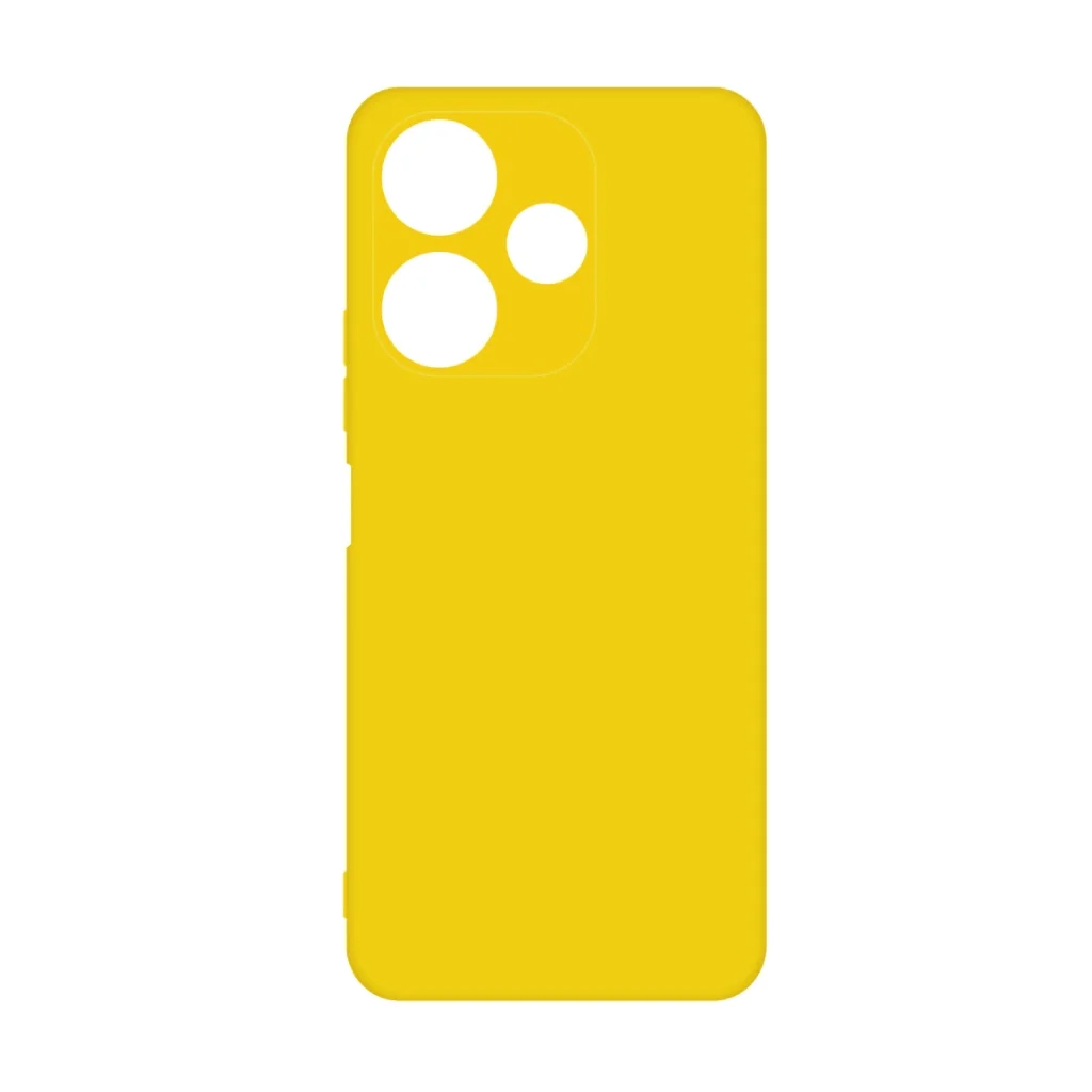 Чохол до мобільного телефона Intaleo Silicone Xiaomi Redmi 13 Yellow (1283126600692)