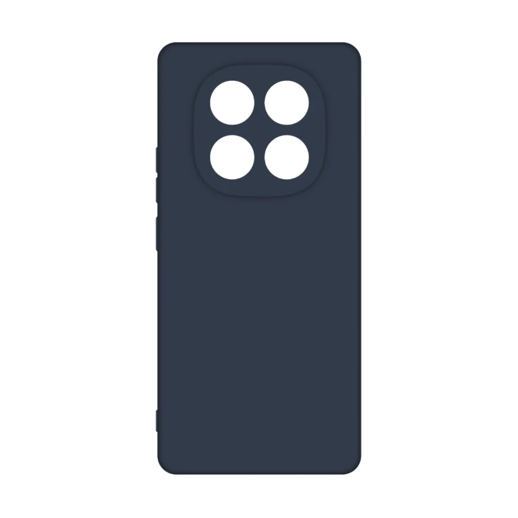 Чохол до мобільного телефона Intaleo Silicone Xiaomi Redmi Note 14 Pro Plus Dark Blue (1283126617249)
