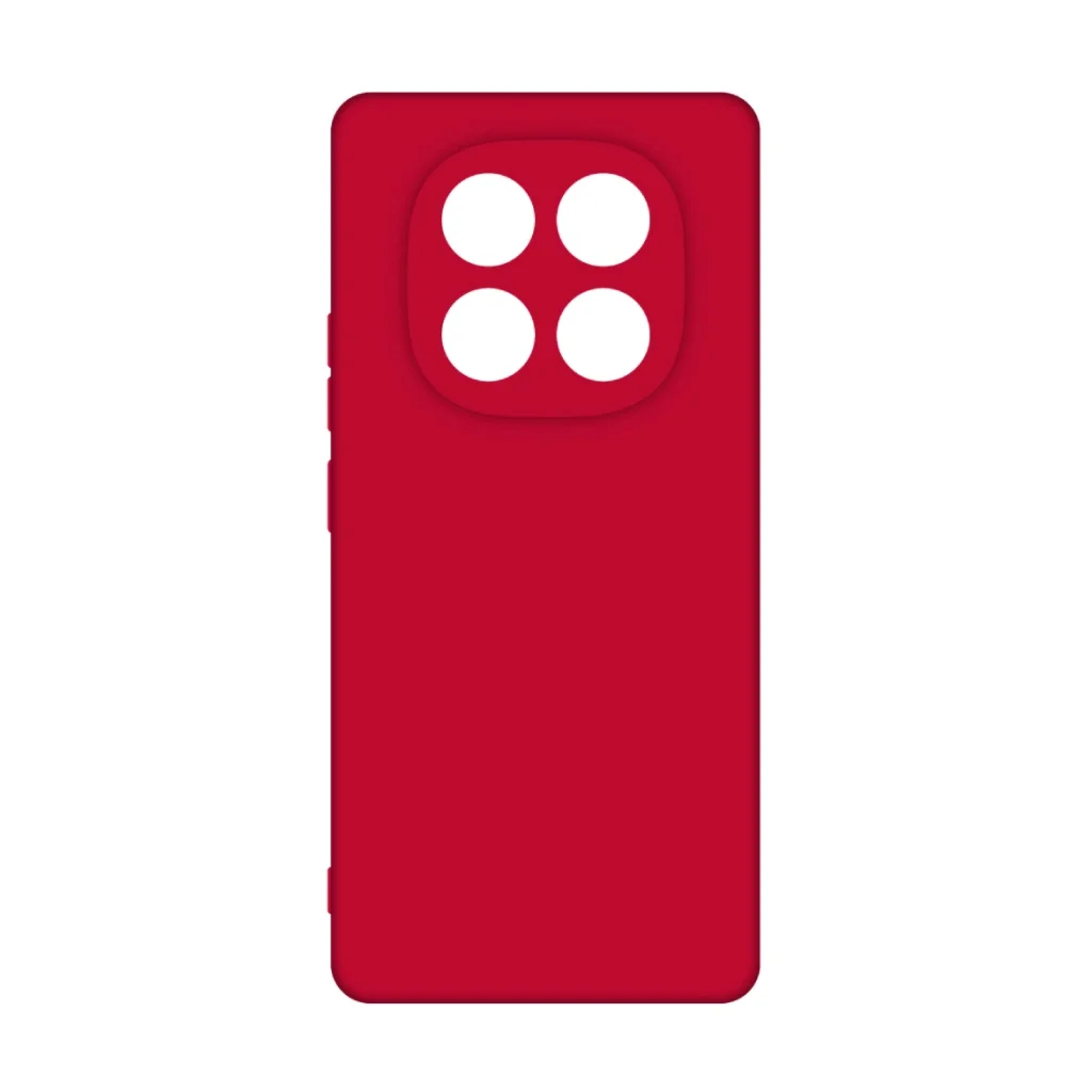 Чохол до мобільного телефона Intaleo Silicone Xiaomi Redmi Note 14 Pro Plus Red (1283126617263)