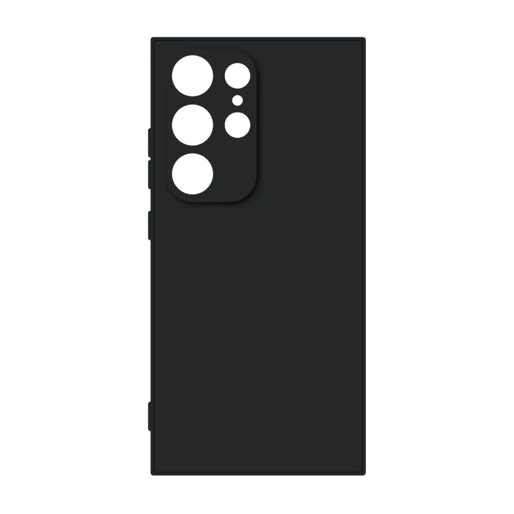 Чохол до мобільного телефона Intaleo SoftShell Samsung Galaxy S24 Ultra Black (1283126590474)