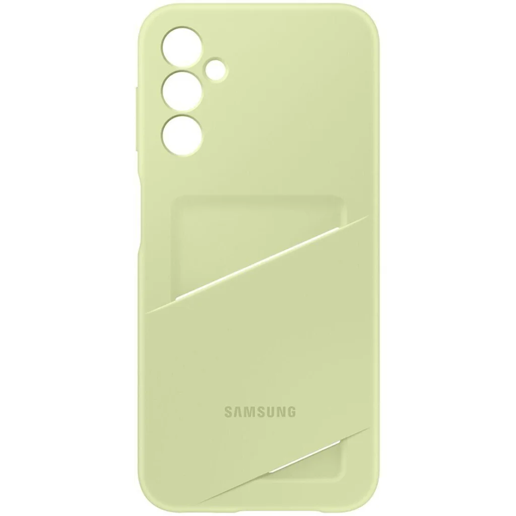 Чохол до мобільного телефона Samsung A14 Card Slot Case Lime (EF-OA146TGEGRU)