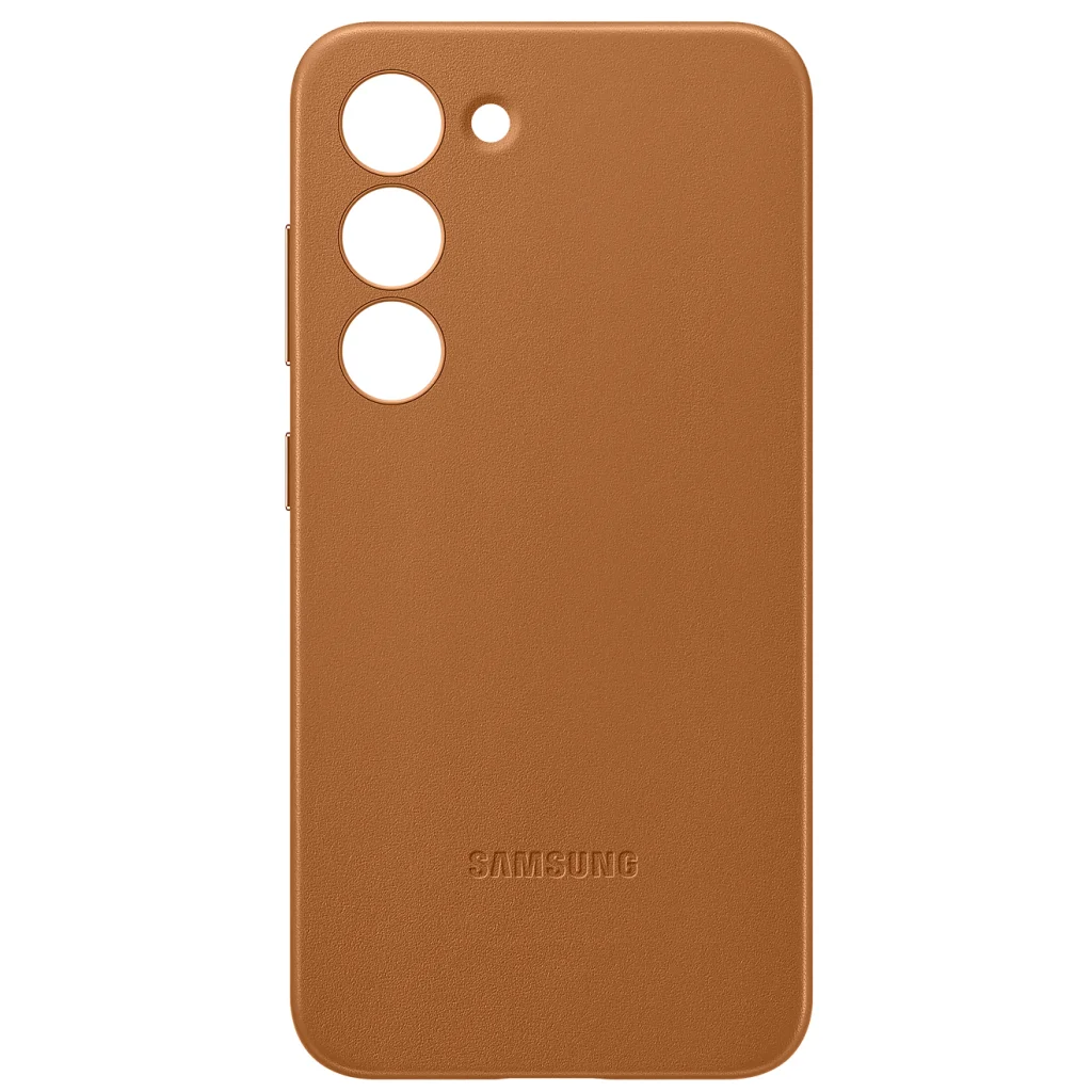 Чохол до мобільного телефона Samsung Galaxy S23 Leather Case Camel (EF-VS911LAEGRU)