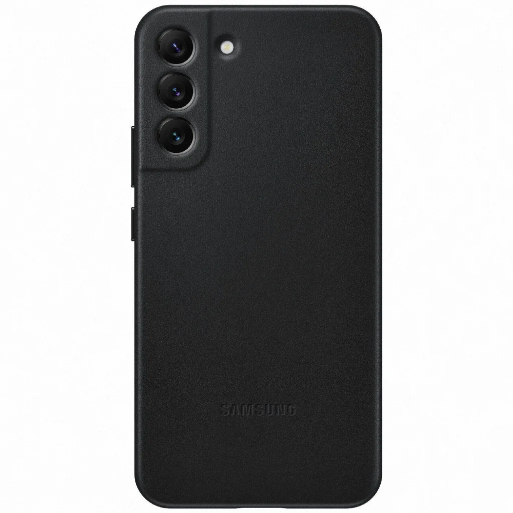 Чохол до мобільного телефона Samsung Leather Cover Galaxy S22 Plus Black (EF-VS906LBEGRU)