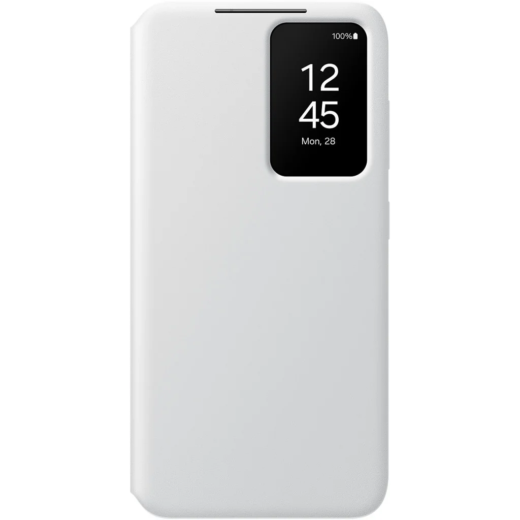 Чохол до мобільного телефона Samsung S24 Smart View Wallet Case White (EF-ZS921CWEGWW)