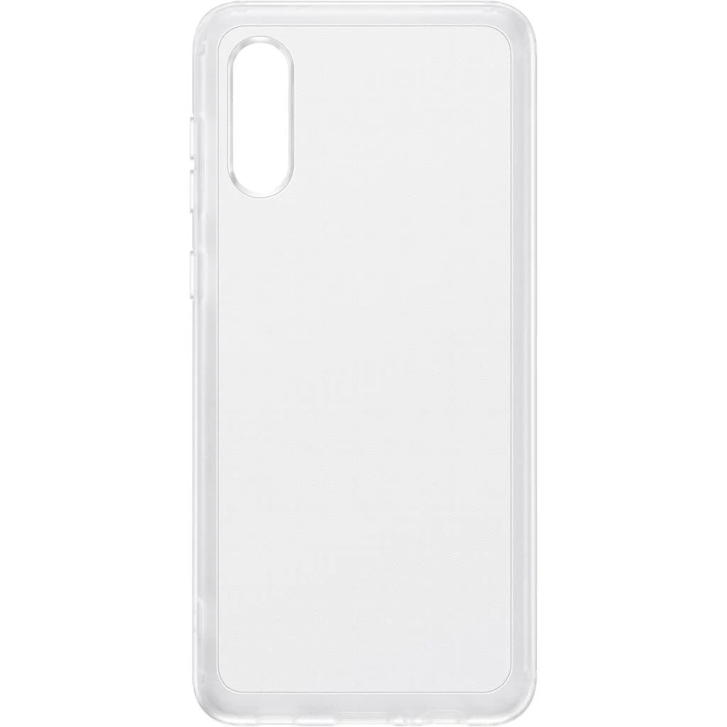 Чохол до мобільного телефона Samsung Soft Clear Cover Galaxy A02 (A022) Transparent (EF-QA022TTEGRU)
