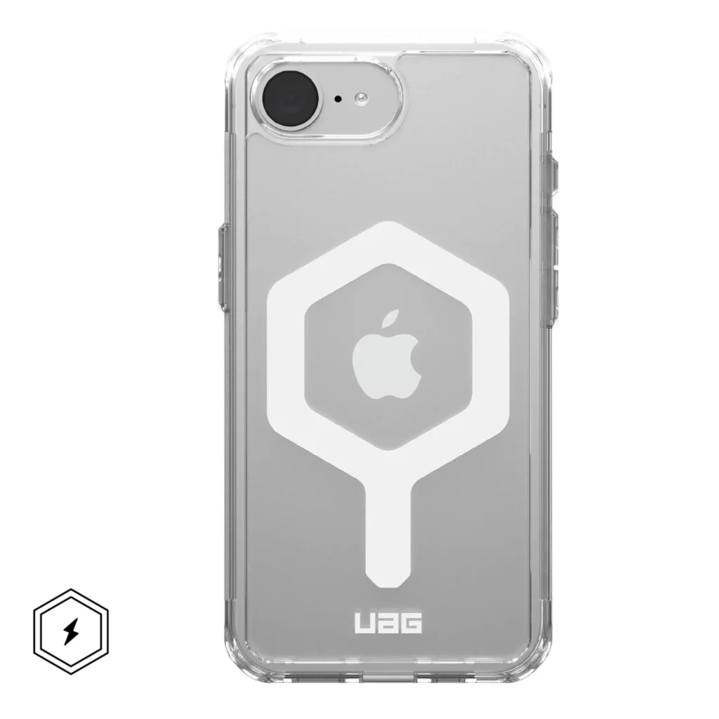 Чохол до мобільного телефона UAG iPhone 16E (4th Gen, 2025), Plyo MagSafe, Ice/White (114501114341)