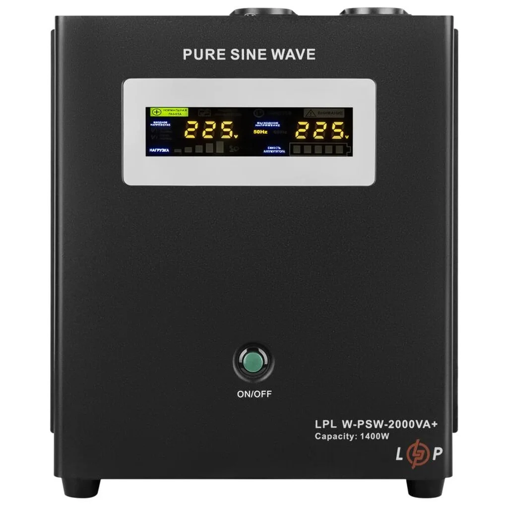 Пристрій безперебійного живлення LogicPower LPL-W-PSW-2000VA+ ( 1400W ) 24V (37706)
