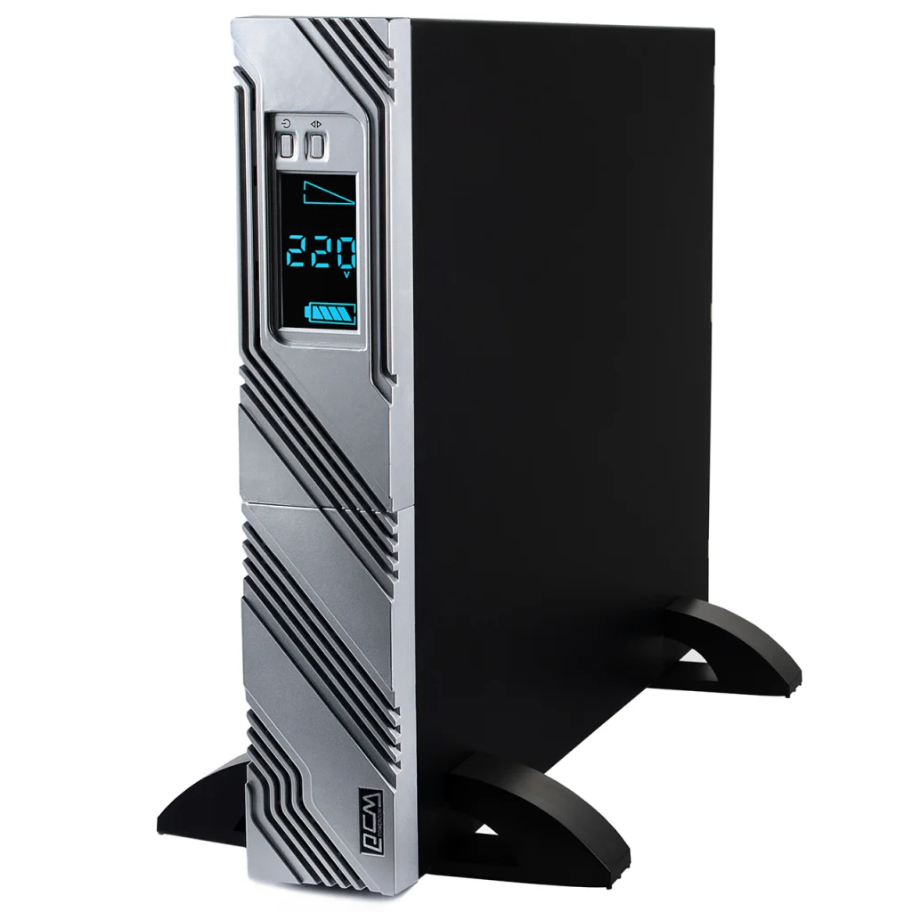 Пристрій безперебійного живлення Powercom SRТ-1000XL (SRT.1000XL.LCD.PCM)