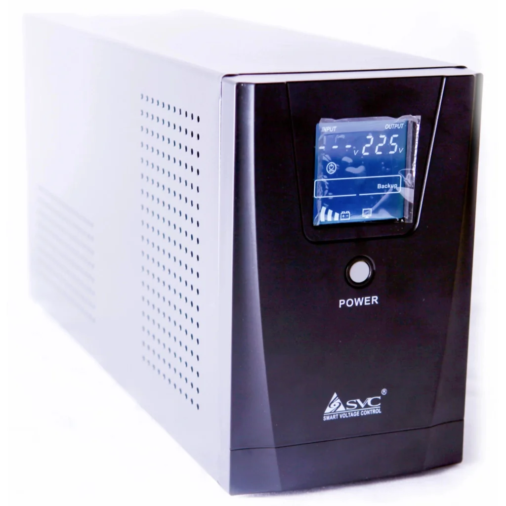 Пристрій безперебійного живлення SVC SL-1KS-LCD 1000VA (SL-1KS-LCD)