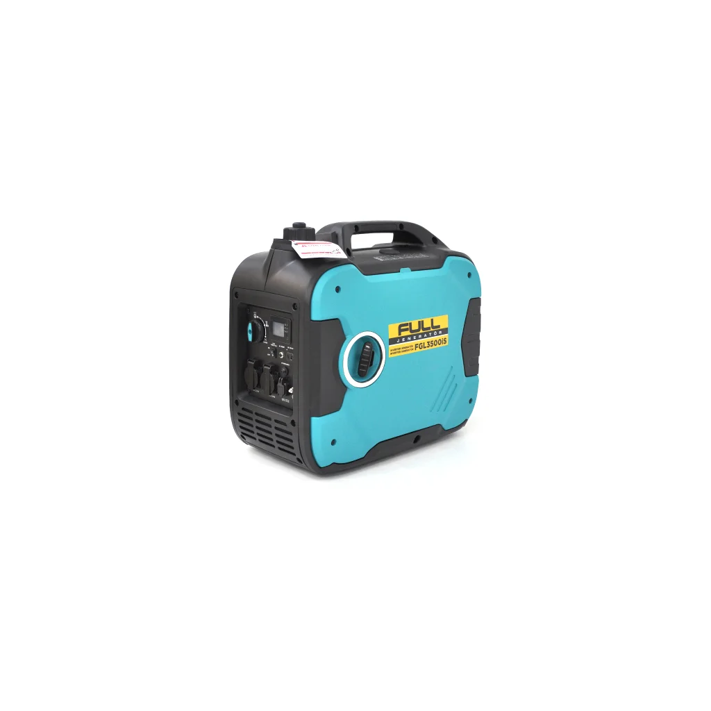 Генератор FULL FGL3500iS, інверторний 3.5kVA/3kW, 4l, 0.9l/год, ручний пуск (FGL3500iS)