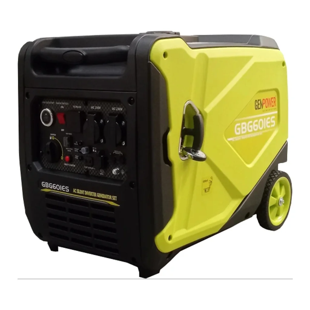 Генератор GenPower інверторний GBG 60IES 4.8kW, 230V, 50Hz, 15.0л, електростартер (без АКБ) (GBG 60IES)