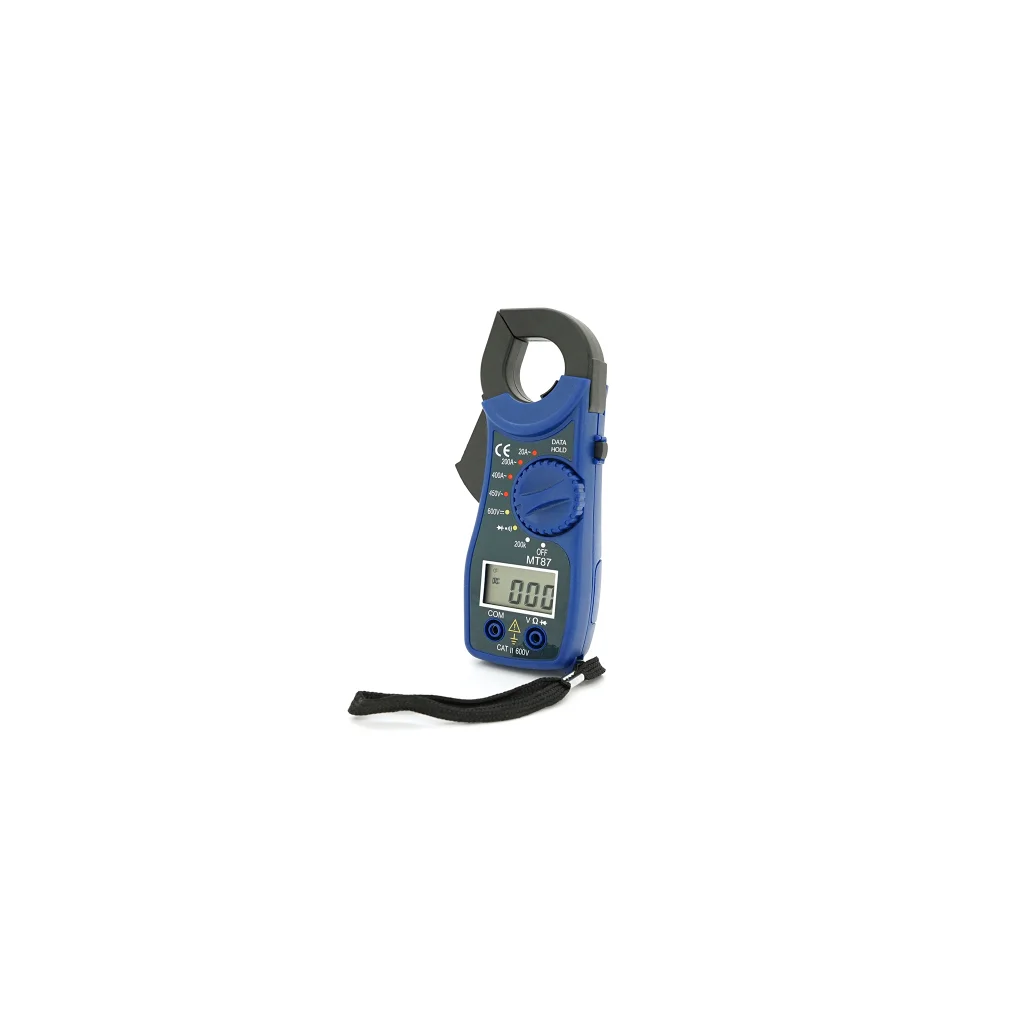 Токові кліщі ANENG KT87 Blue V (AC/DC), A (AC), Ω (NCV). Data Hold, дзвінок (KT87-Bl)
