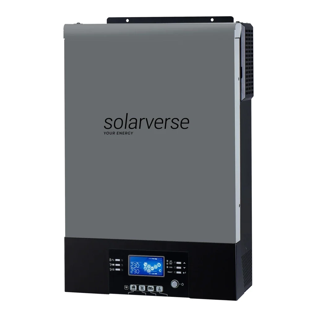 Сонячний інвертор Solarverse Ampere UPS 6kW 48V 1 MPPT Wi-Fi 220V 1ф (SV6048UPSW)