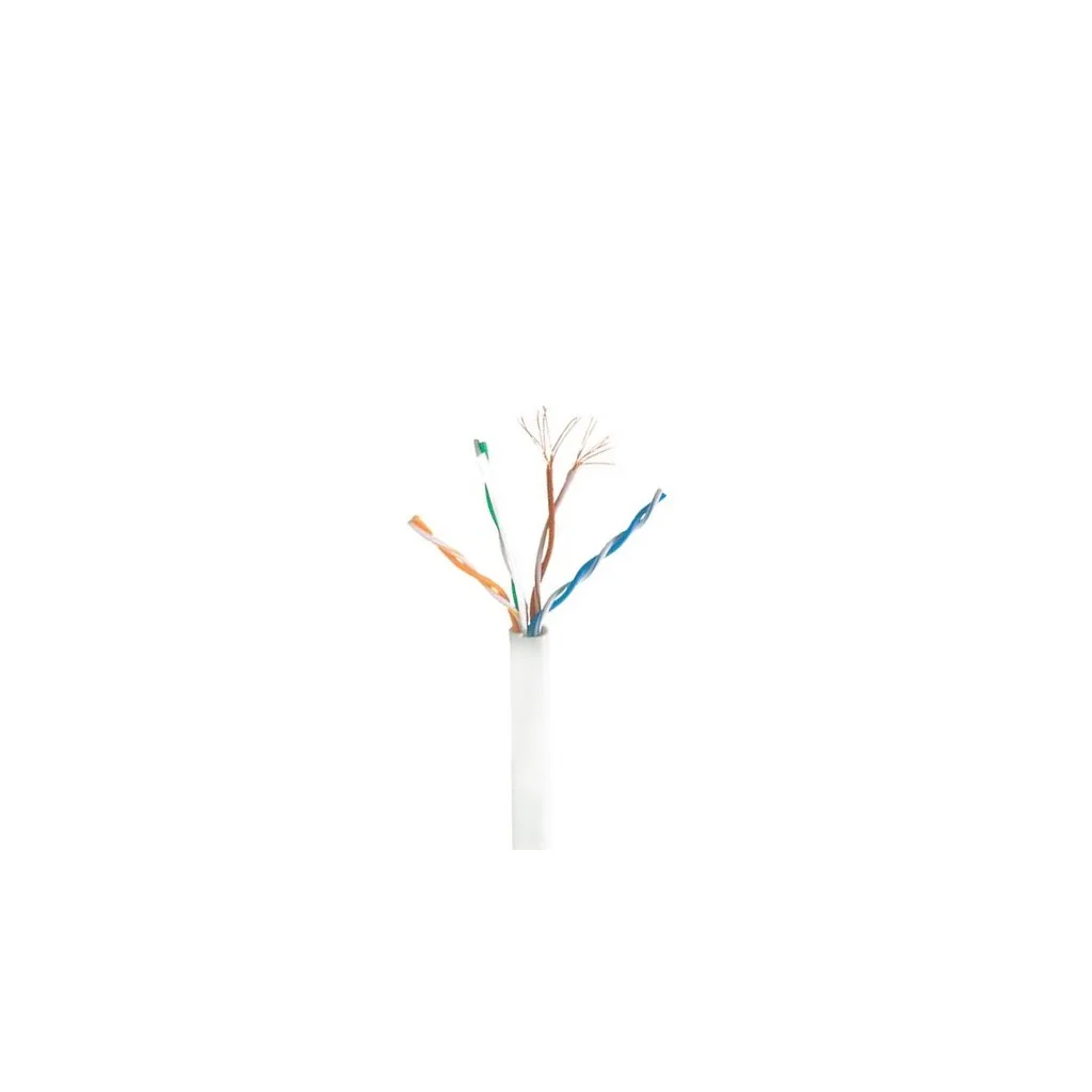 Кабель мережевий OK-Net UTP cat.5e 100м (U/UTP-cat.5E patch AWG25) (КГПВ-ВП (100) 4*2*0,51 / 100)