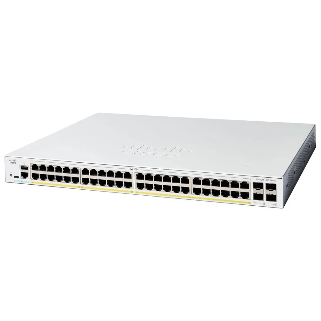 Комутатор мережевий Cisco C1300-48FP-4G