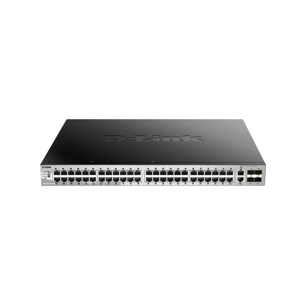 Комутатор мережевий D-Link DGS-3130-54PS