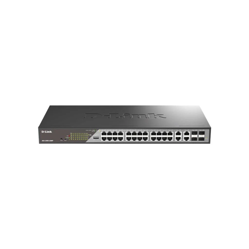 Комутатор мережевий D-Link DSS-200G-28MP