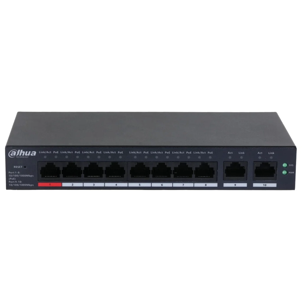 Комутатор мережевий Dahua DH-CS4010-8GT-110