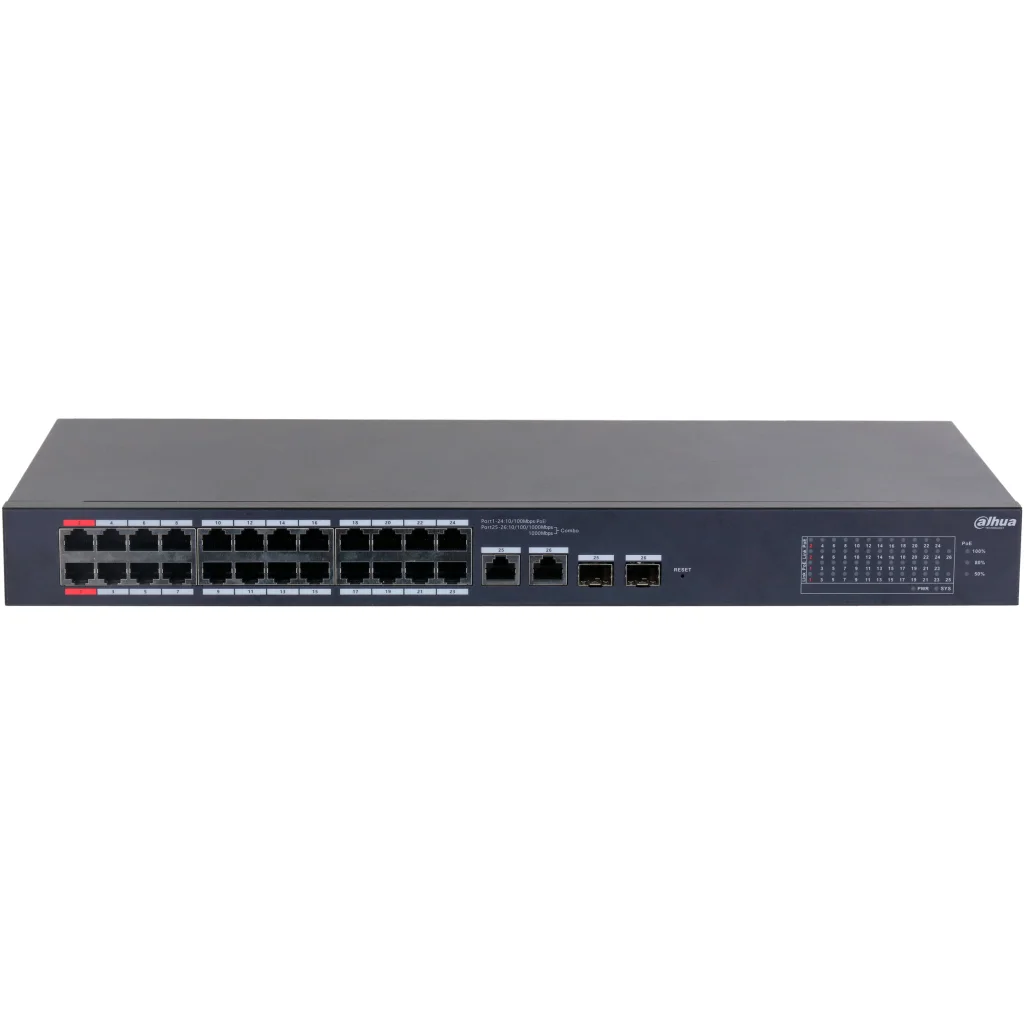 Комутатор мережевий Dahua DH-CS4226-24ET-375