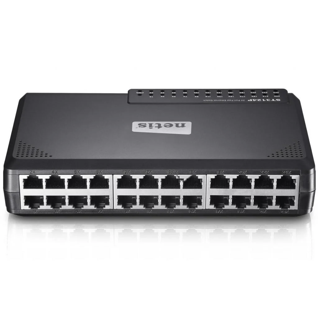 Комутатор мережевий Netis ST3124P