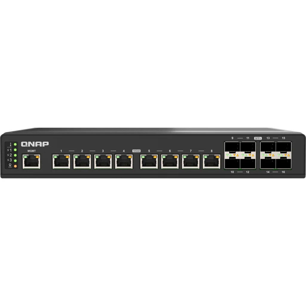 Комутатор мережевий QNap QSW-IM3216-8S8T