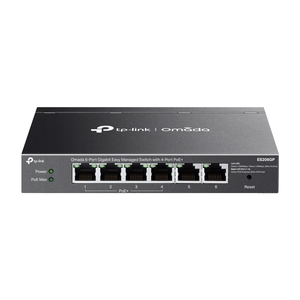 Комутатор мережевий TP-Link ES206GP