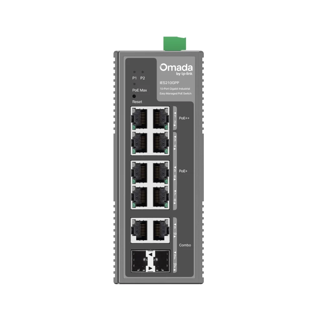 Комутатор мережевий TP-Link IES210GPP