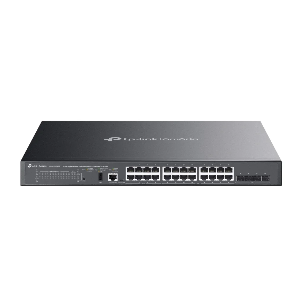 Комутатор мережевий TP-Link SG5428XMPP