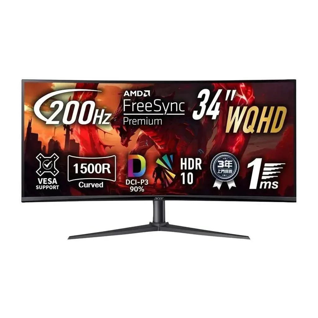 Монітор Acer XZ340CURX2bmiipphx (UM.CX0EE.205)