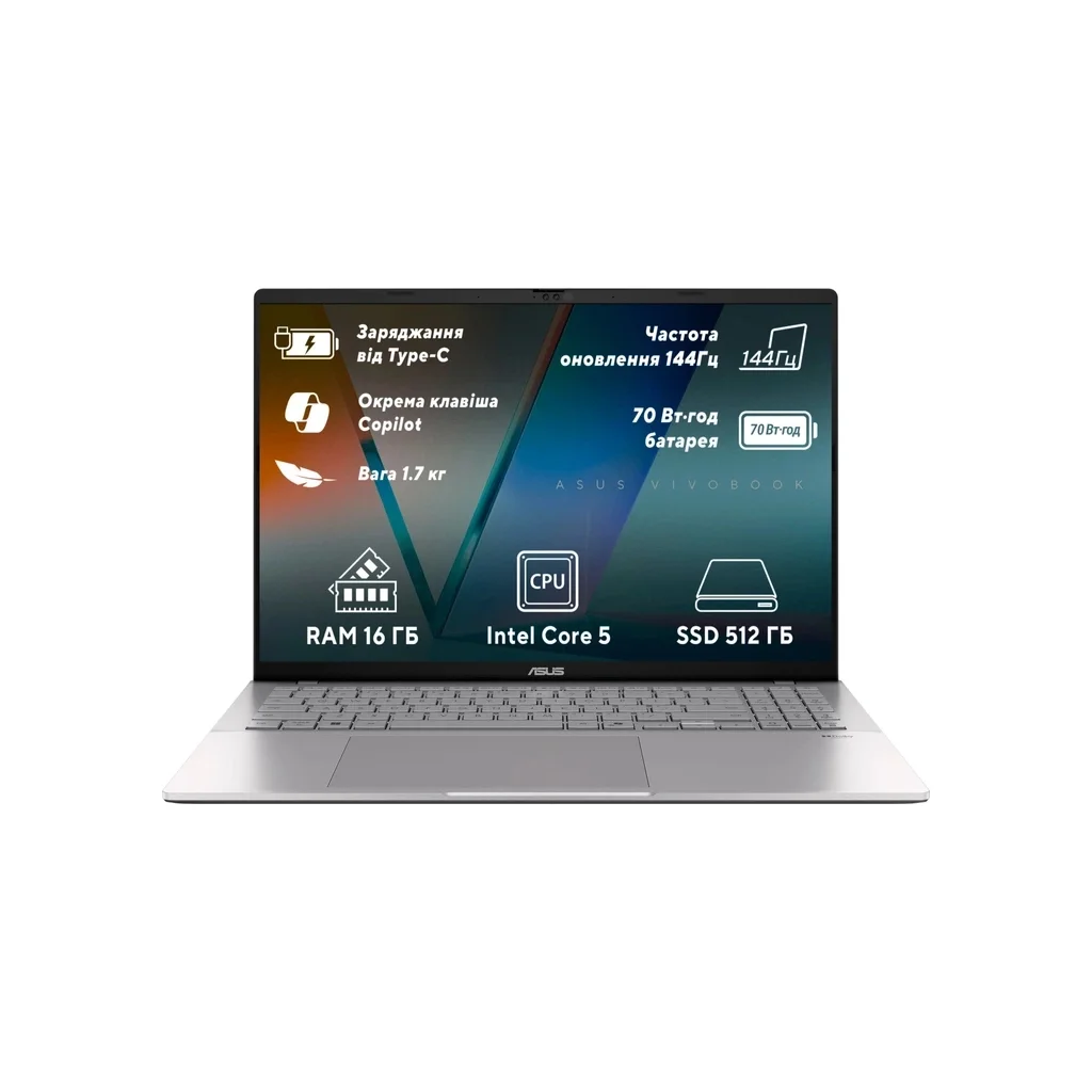 Ноутбук ASUS Vivobook S16 S3607VA-RP096 (90NB1671-M00740)