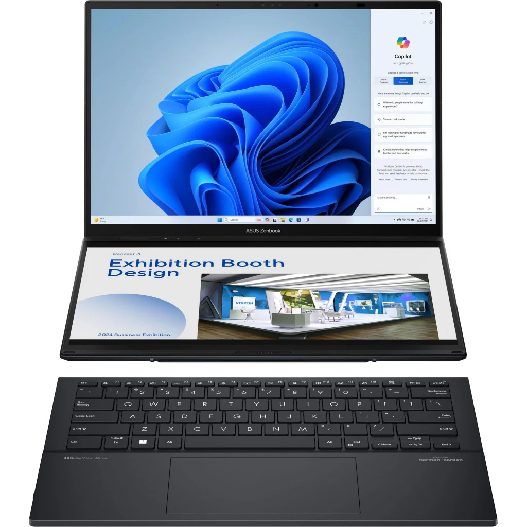 Ноутбук ASUS Zenbook Duo UX8406CA-QL049W (90NB14X1-M001S0)