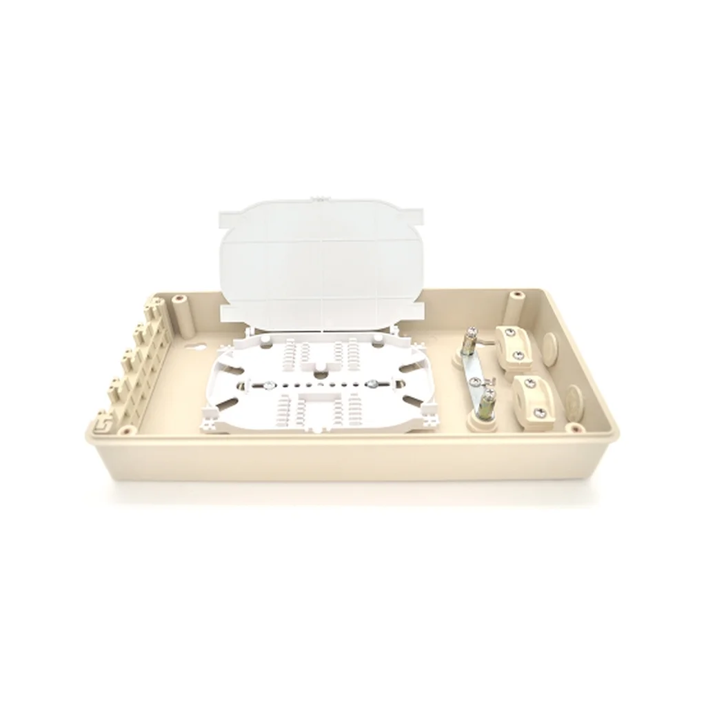 Оптичний бокс Merlion PON-box до 12 зварних з'єднань, SC simplex adaptor (ML-OP-F401A-12C)