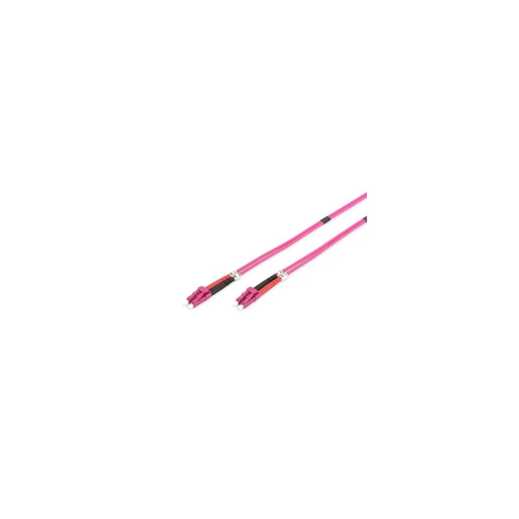 Оптичний патчкорд Digitus LC/UPC-LC/UPC, 50/125, MM, OM4, duplex, 10м (DK-2533-10-4)
