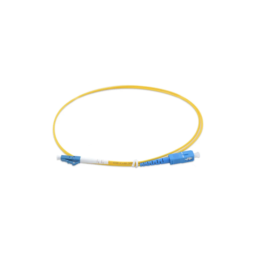 Оптичний патчкорд Eserver SC/UPC-LC/UPC SingleMode, Simplex, 3m (ES-SC-LC/UPC-3-SM-S)