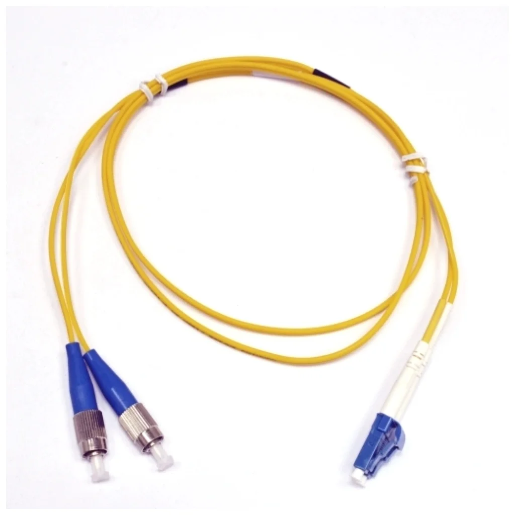 Оптичний патчкорд FC/UPC-LC/UPC Singlemode Duplex 50м Sofetek (UPC-50FCLC(SM)D(FW))