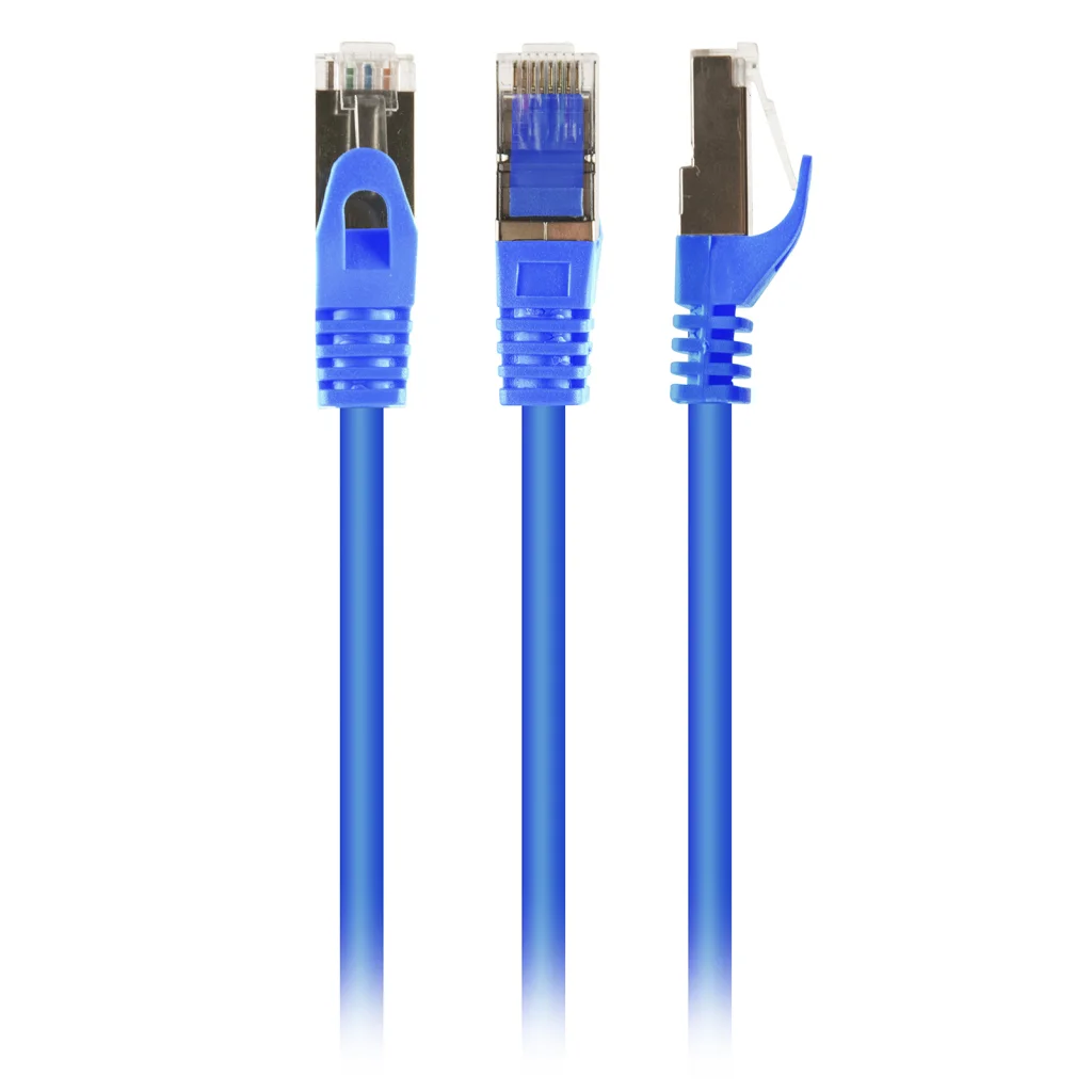 Патч-корд 1.5м S/FTP Cat 6A CU LSZH blue Cablexpert (PP6A-LSZHCU-B-1.5M)