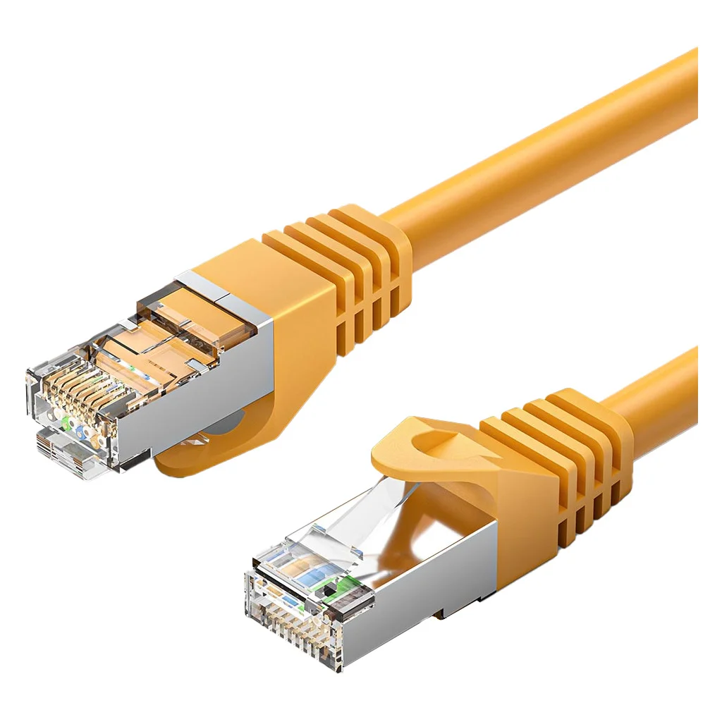 Патч-корд 1.5m, SFTP Cat.6A RJ-45 yellow Vention (VPC6SSTP-Y150)