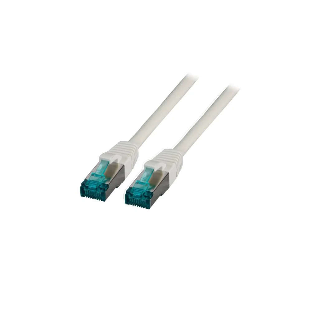 Патч-корд 2м FTP cat.5e, CU, grey Kingda (PAFT4200-CU)
