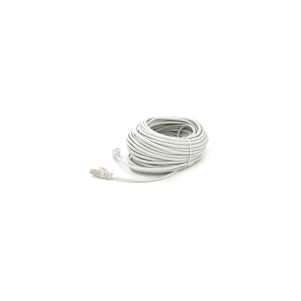 Патч-корд 30м FTP cat.5e, CU, RJ45, grey Merlion (PCM-CU-5E/30G)