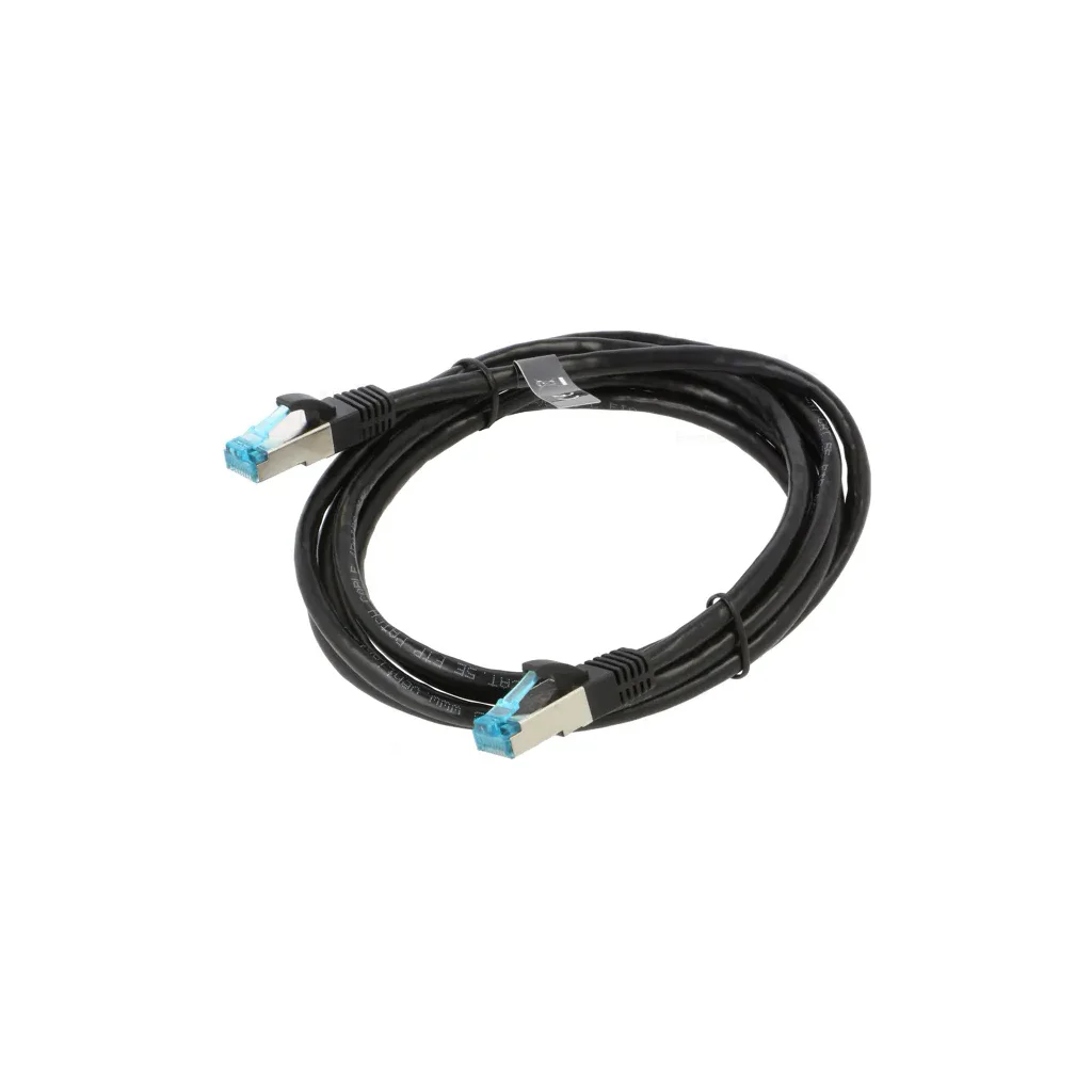 Патч-корд 5м, FTP cat 5e RJ-45 black Vention (VAP-B05-B500)