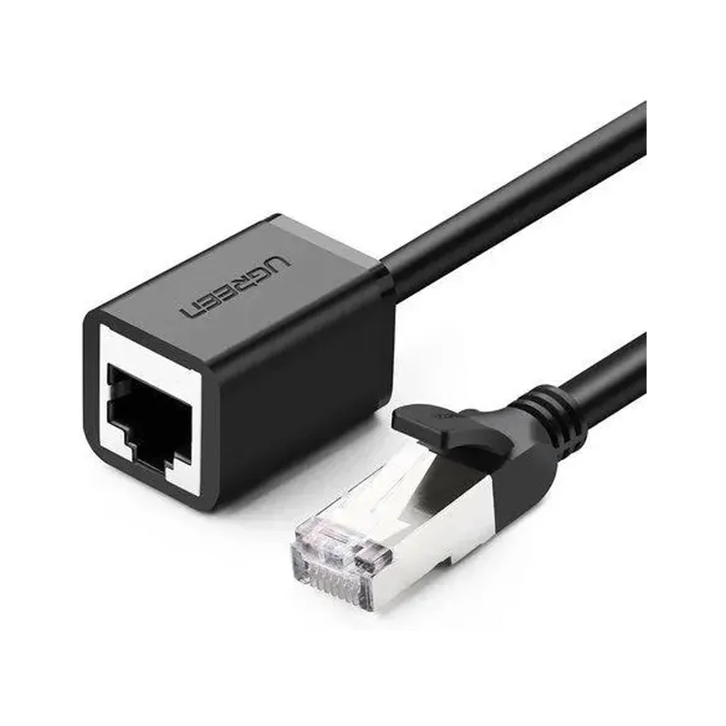 Патч-корд 5м F/UTP cat 6 RJ-45 extension black Ugreen (U_11283)