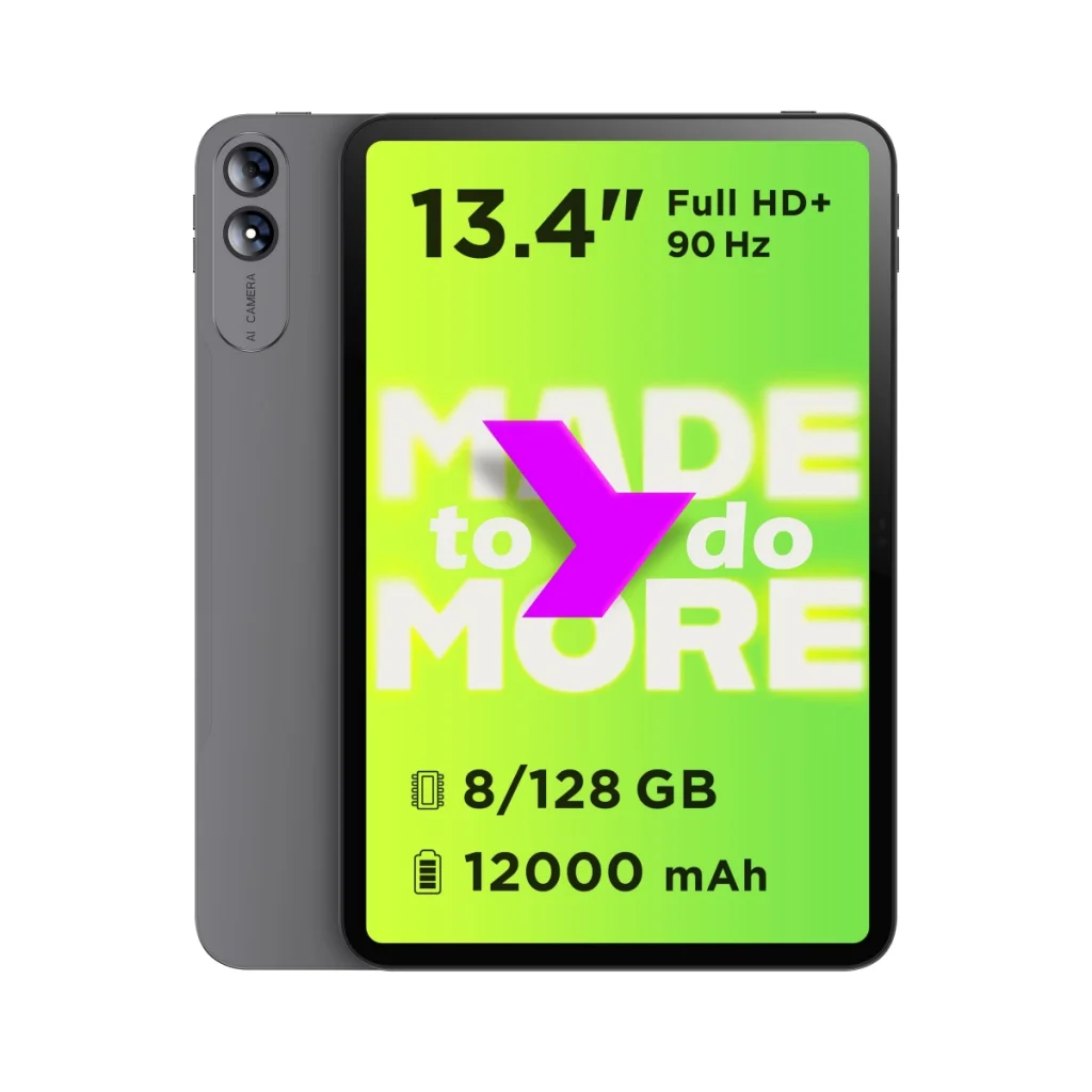 Планшет Pixus BigTab 13.4" 8/128GB LTE, gray (4897058532647)